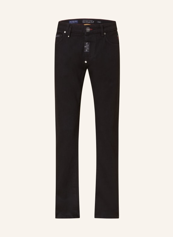 PHILIPP PLEIN Jeans Super Straight Fit 02JB JET BLACK