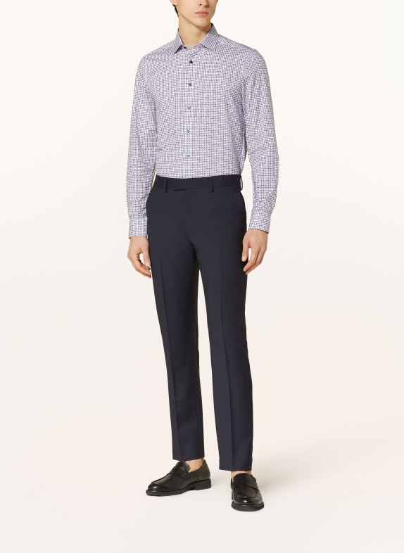 OLYMP Hemd Level Five body fit ROSÉ / BLAUGRAU / WEISS