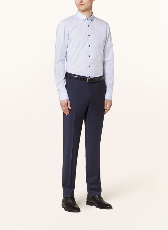 OLYMP Hemd No. Six super slim HELLBLAU / WEISS