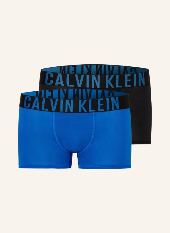 Calvin Klein Bokserki, 2 szt. CZARNY/ NIEBIESKI