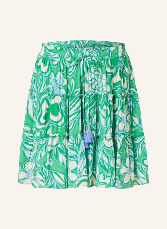 FABIENNE CHAPOT Skirt MITZI GREEN/ ECRU/ LIGHT BLUE