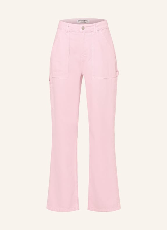 COLOURFUL REBEL Straight jeans TINSLEY PINK