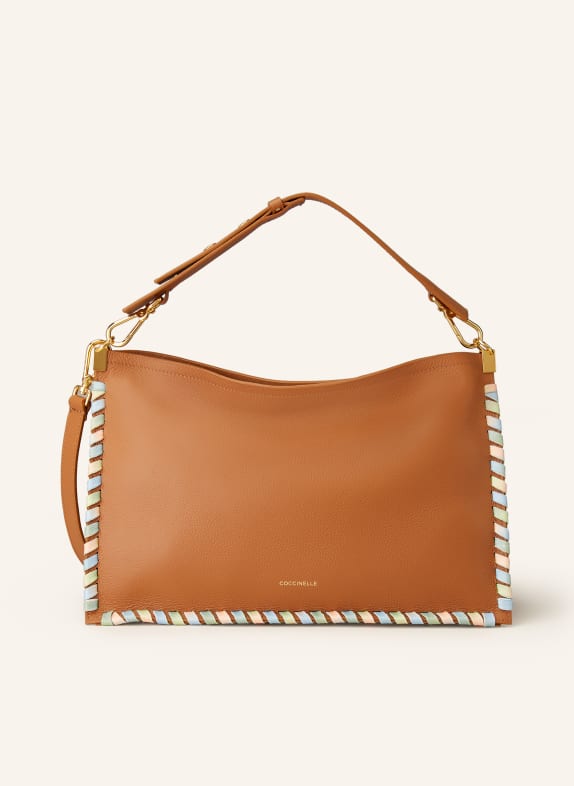 COCCINELLE Crossbody bag BROWN