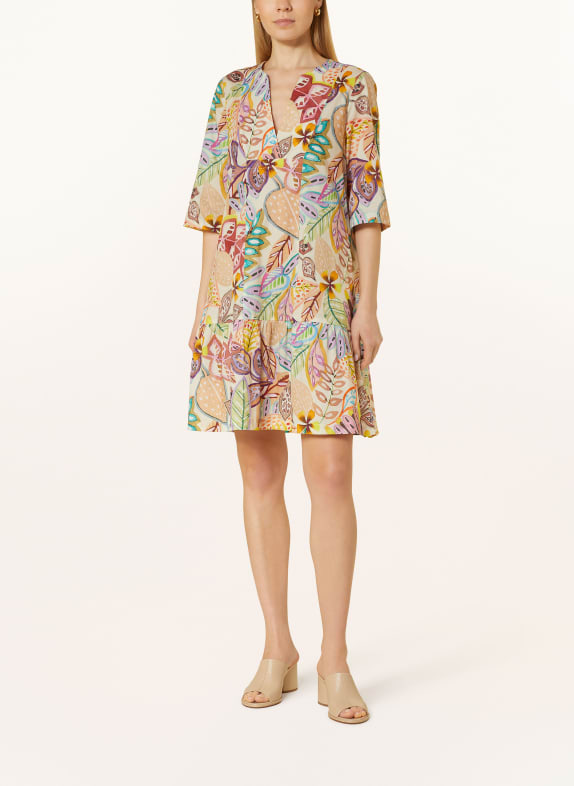 CINQUE Kleid CIDONUS mit Rüschen 75 multicolor