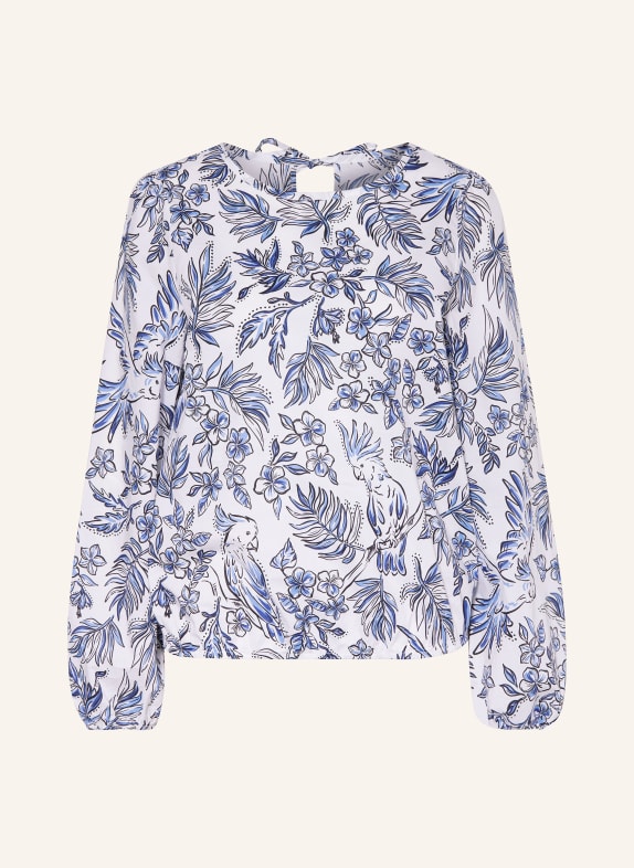 Juvia Shirt blouse NORMA WHITE/ BLUE/ BLACK