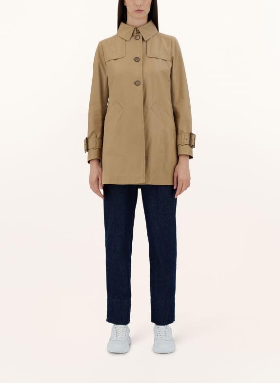 HERNO Trench coat LIGHT BROWN