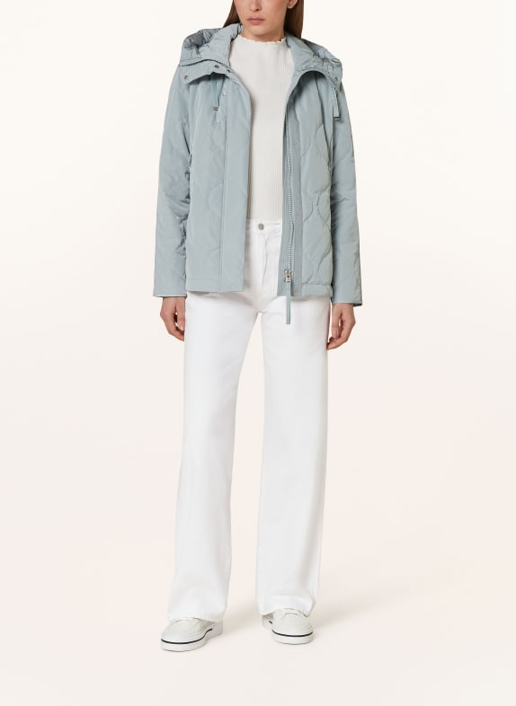BEAUMONT Quilted jacket JUNO LIGHT BLUE