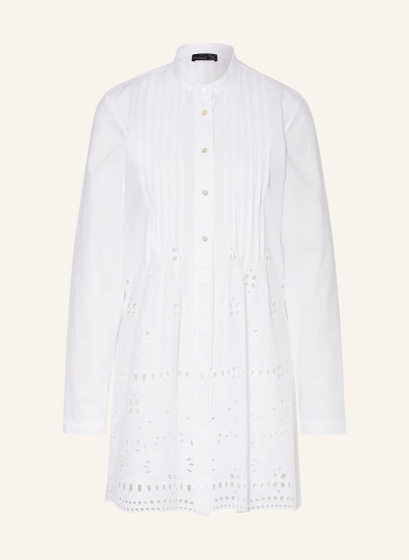 van Laack Dress COREY with lace WHITE