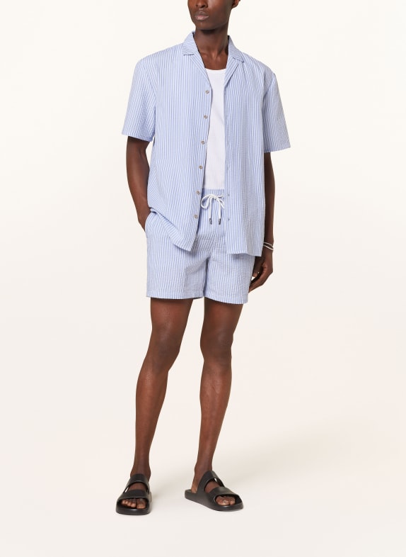COLOURS & SONS Resort shirt comfort fit LIGHT BLUE