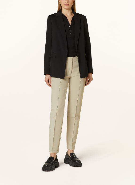 comma blazer ZWART