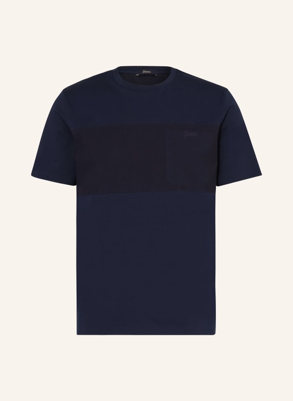 HERNO T-shirt DARK BLUE