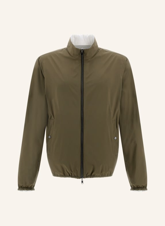 HERNO Reversible jacket OLIVE