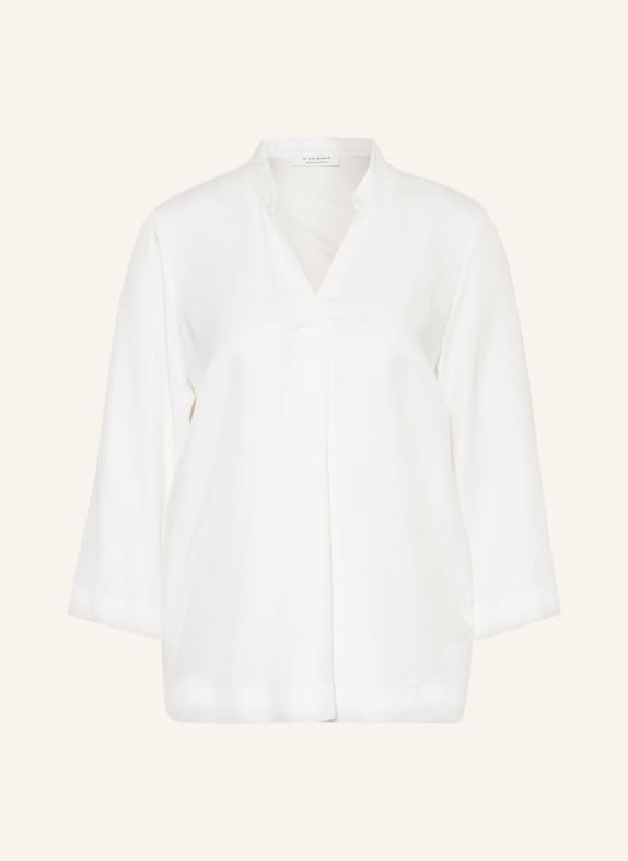 ETERNA Shirt blouse with 3/4 sleeves WHITE