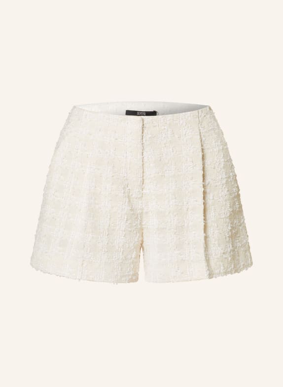 SLY 010 Tweed shorts ALESSIA CREAM/ WHITE