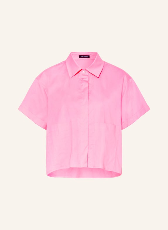 LUISA CERANO Cropped shirt blouse PINK