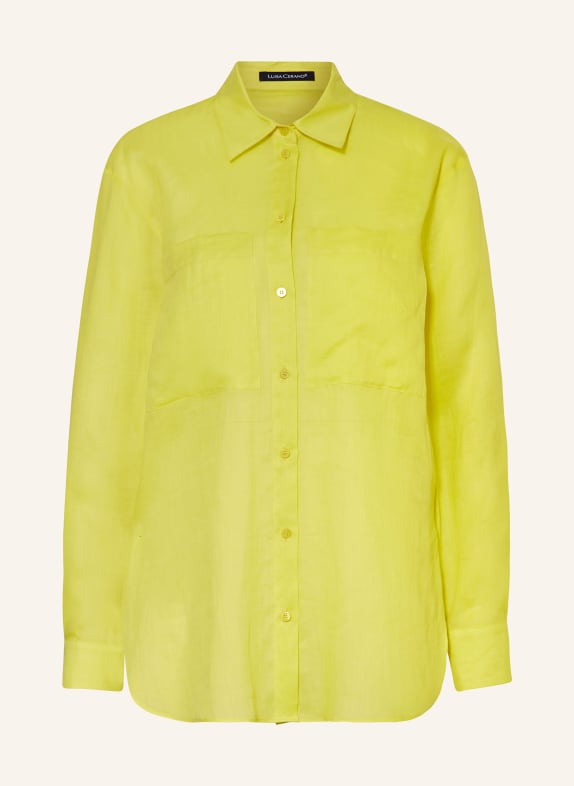 LUISA CERANO Shirt blouse YELLOW