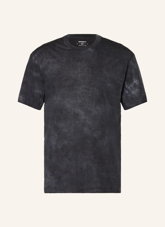 SATISFY T-shirt CLOUDMERINO™ in merino wool BLACK