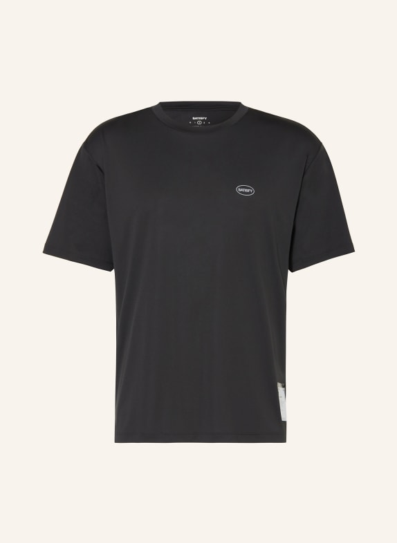 SATISFY Running shirt AURALITE™ BLACK