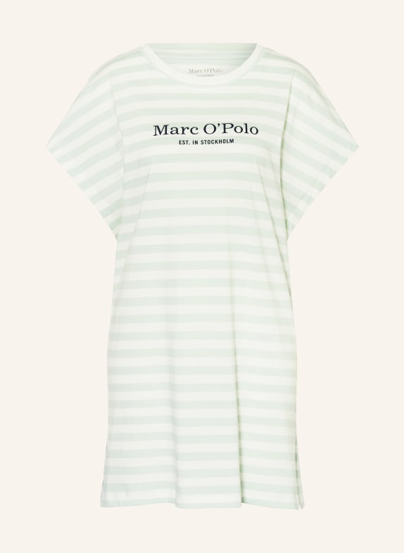Marc O'Polo Nightgown MINT/ WHITE