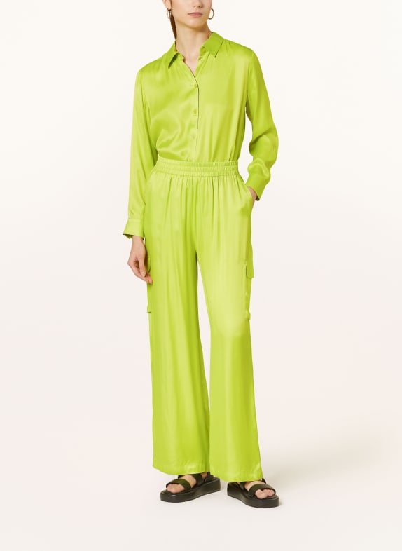 darling harbour Cargobyxor i satin lime green