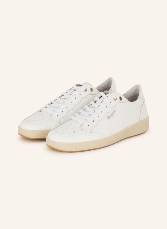 Blauer Sneaker OLYMPIA WEISS/ CREME
