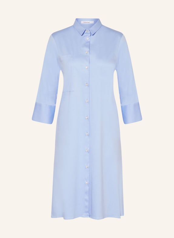 Soluzione Shirt dress with 3/4 sleeves LIGHT BLUE