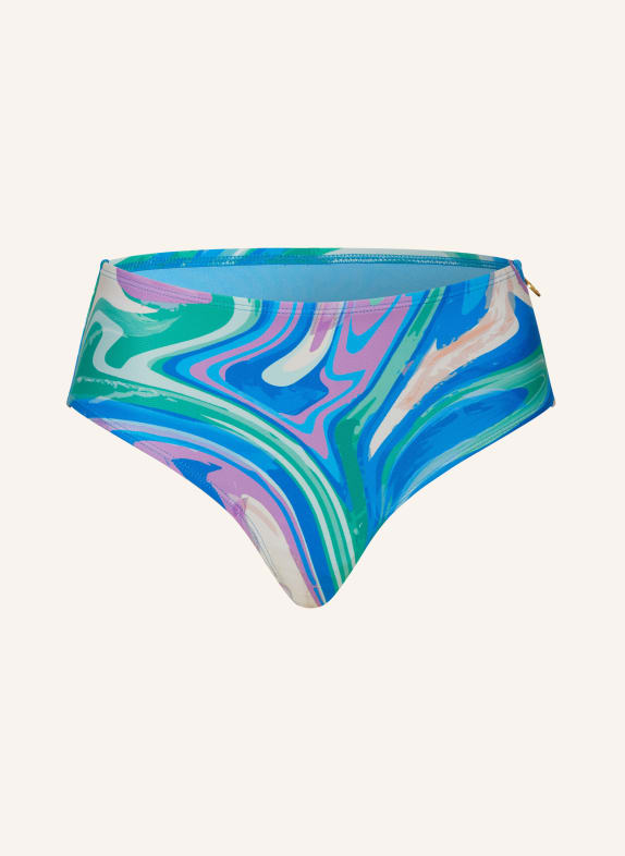 ten Cate High-waist bikini bottoms TURQUOISE/ GREEN/ LIGHT PURPLE