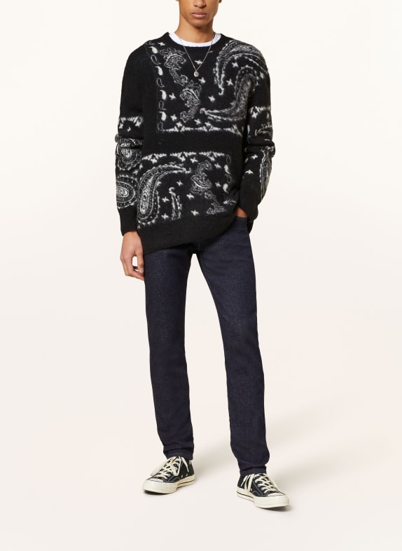 REPLAY Blugi ANBASS Slim Fit ALBASTRU ÎNCHIS