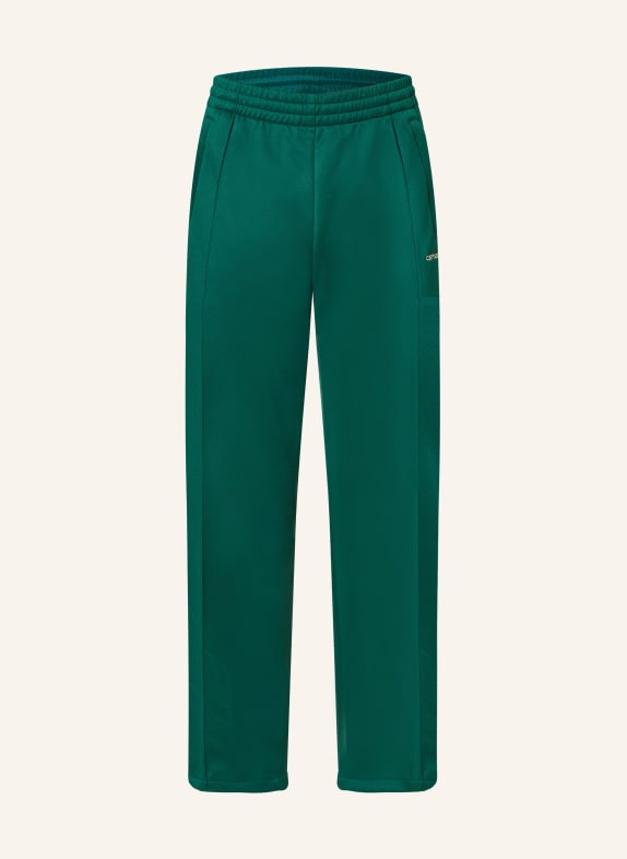 carhartt WIP Track pants BENCHILL GREEN/ WHITE