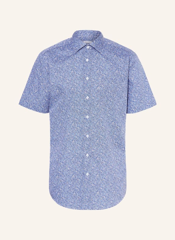 seidensticker Short sleeve shirt regular fit BLUE/ WHITE