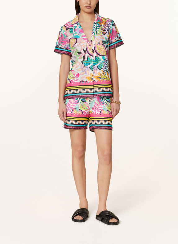 darling harbour bluse HVID / ROSA / GUL