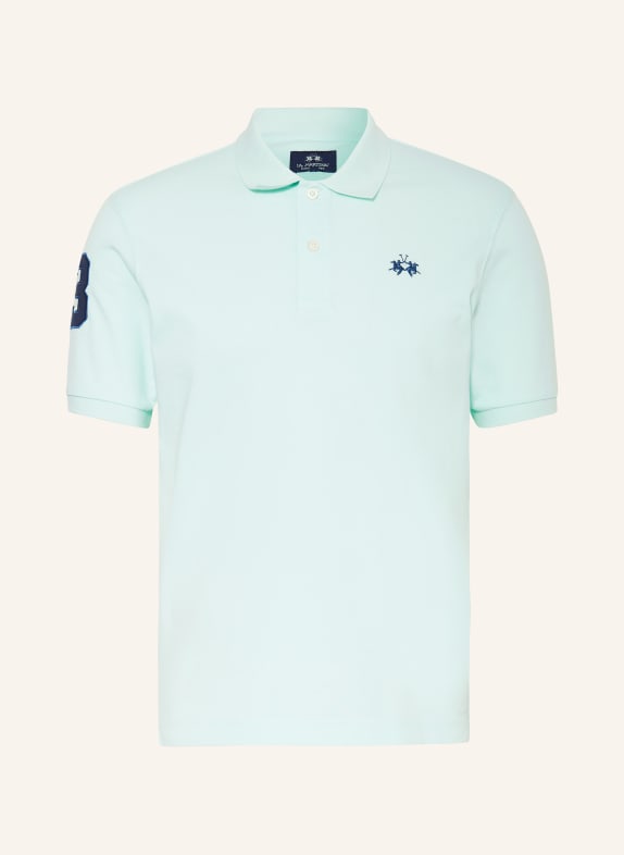 LA MARTINA Jersey polo shirt slim fit 07163 Honeydew