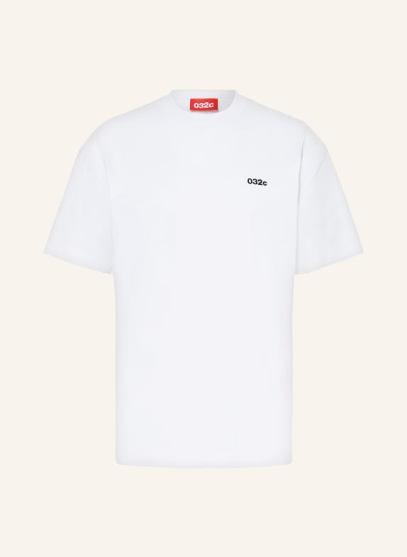 032c T-shirt NEW NOTHING WHITE
