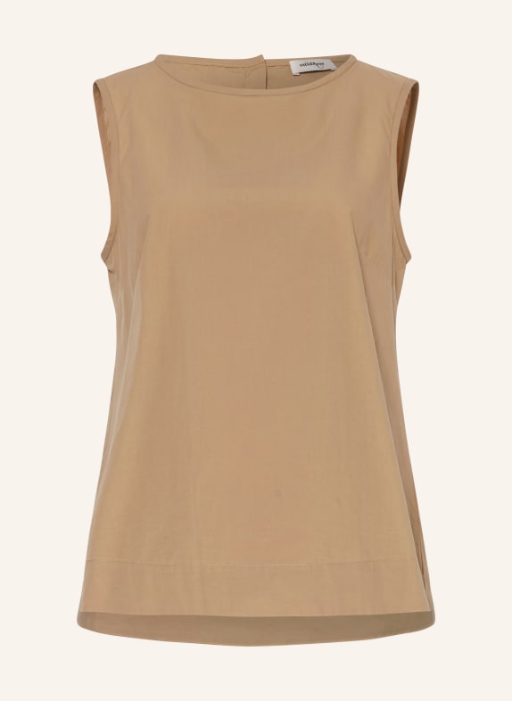 ottod'ame Blouse top CAMEL