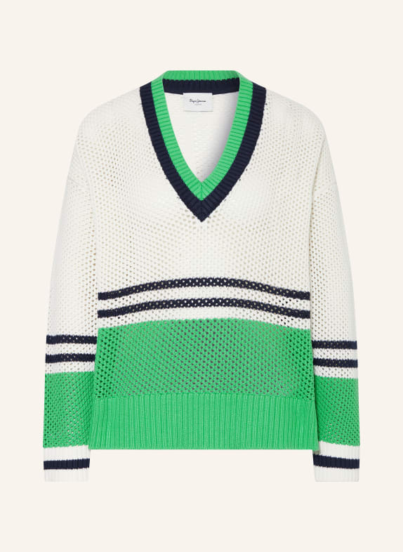 Pepe Jeans Sweater ECRU/ GREEN/ BLACK