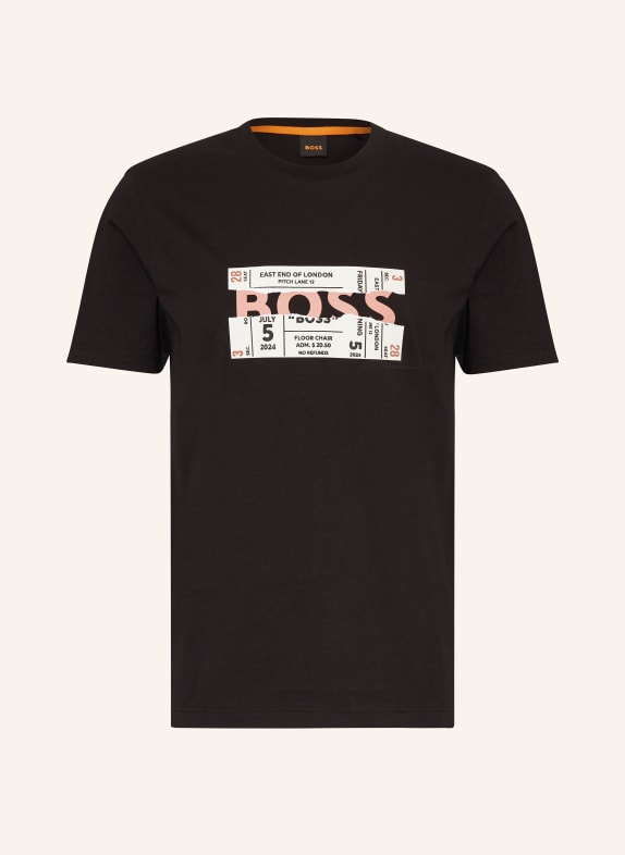 BOSS T-Shirt BOSS TICKET SCHWARZ