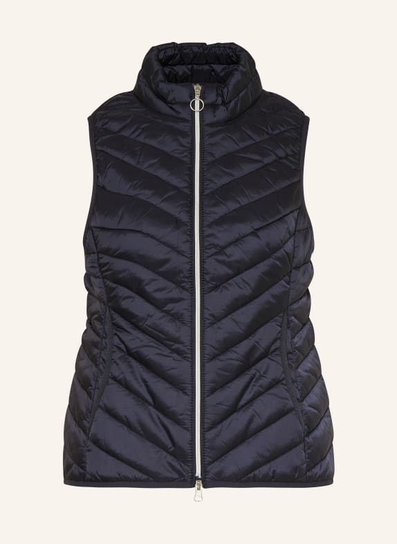 Betty Barclay Quilted vest DARK BLUE