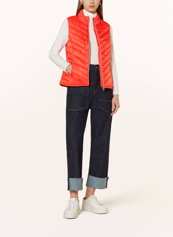 Betty Barclay Quilted vest RED