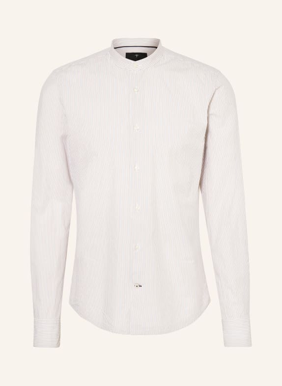 JOOP! Shirt slim fit WHITE/ LIGHT BROWN