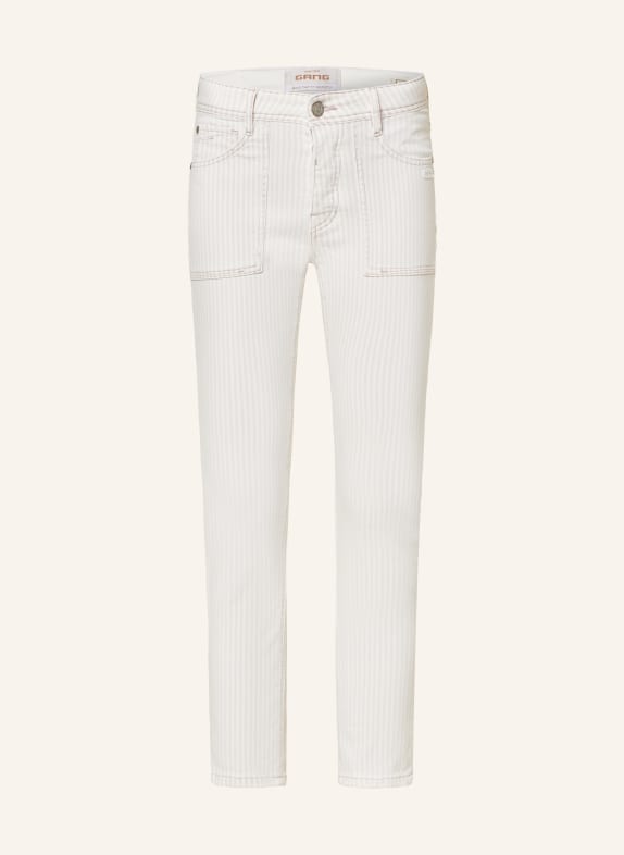 GANG 7/8 jeans NICA 3401 lilac stripes