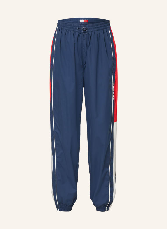 TOMMY JEANS Track pants DARK BLUE/ RED/ WHITE