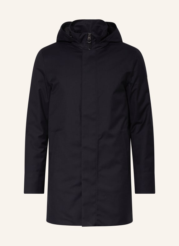 Mackage Down parka ROLAND-R with removable hood DARK BLUE