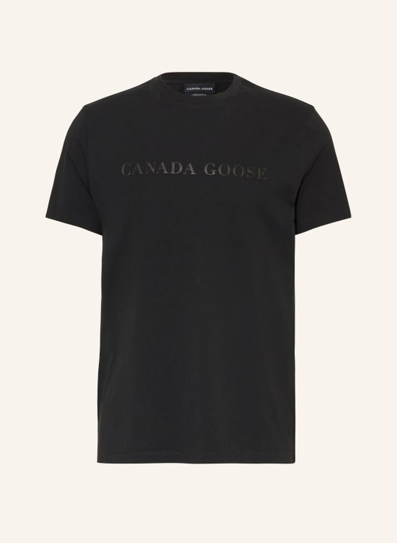 CANADA GOOSE T-Shirt EMERSEN SCHWARZ