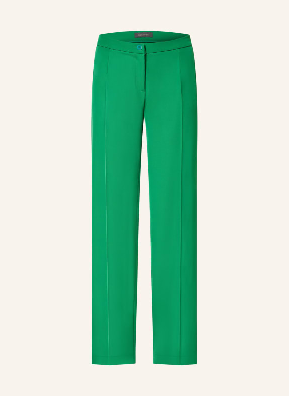 ELENA MIRO Wide leg trousers GREEN