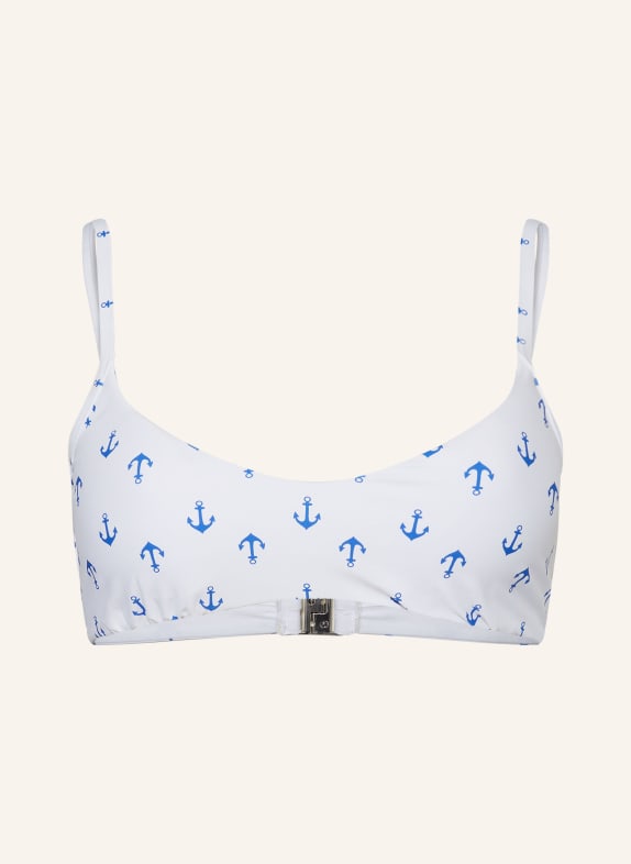 SEAFOLLY Bralette bikini top AHOY WHITE/ BLUE