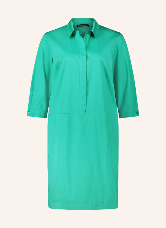 Betty Barclay Shirt dress with 3/4 sleeves GREEN
