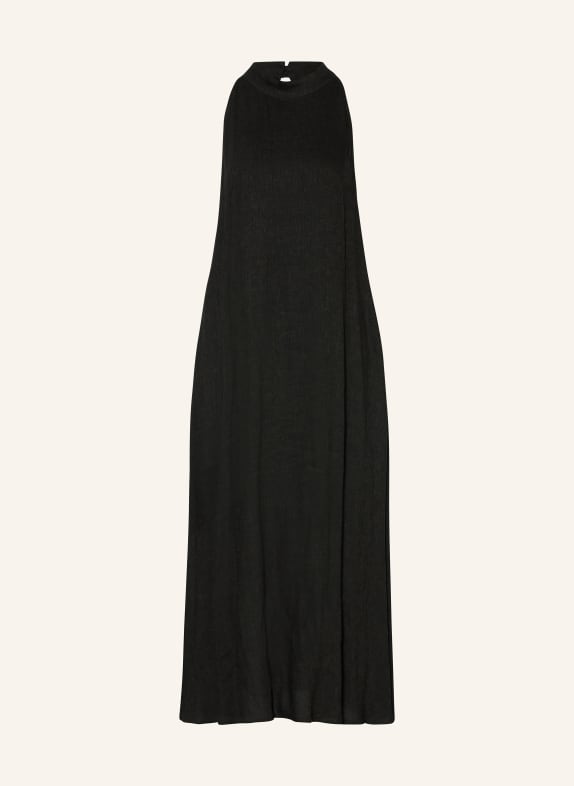 NVSCO Dress with linen BLACK