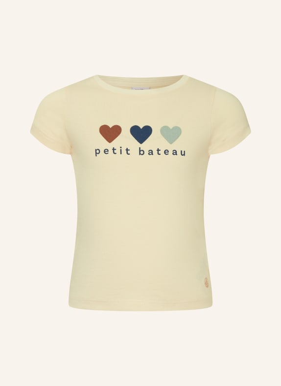 PETIT BATEAU T-Shirt HELLGELB