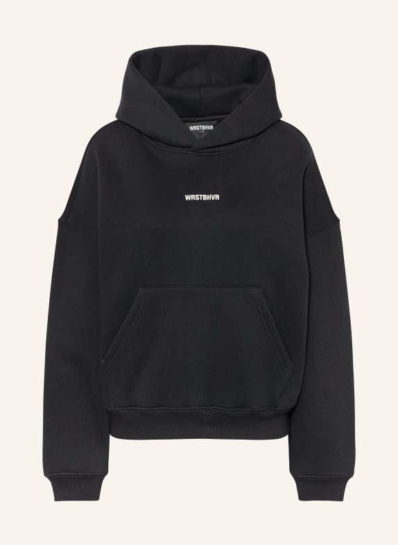 WRSTBHVR Oversized hoodie DARA BLACK
