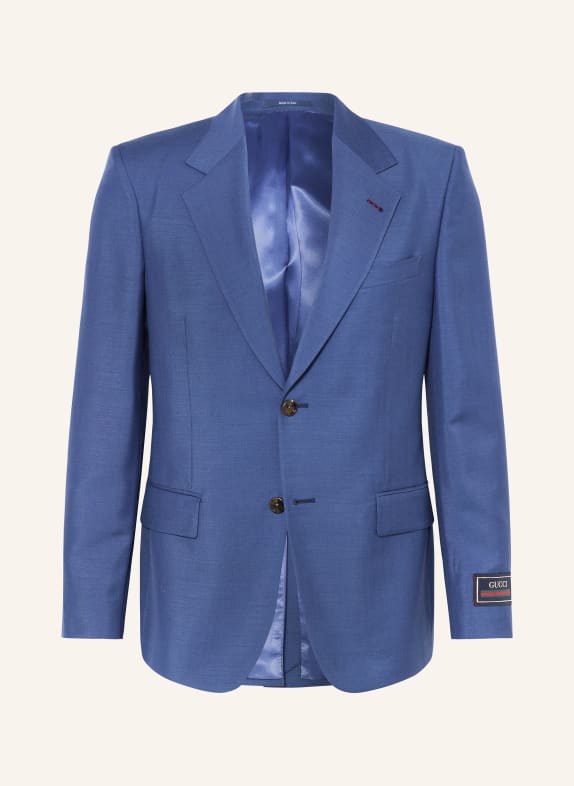 GUCCI Suit jacket extra slim fit 4719 STORMY SEA (LIGHT BLUE)